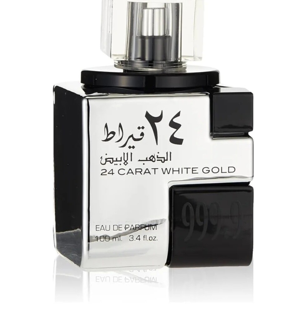 24قيراط الذهب الابيض